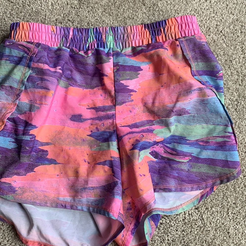 Colorful running shorts
